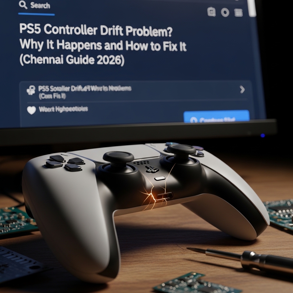 PS5 controller drift signs